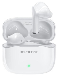 Гарнитура Bluetooth Borofone BE47 белый