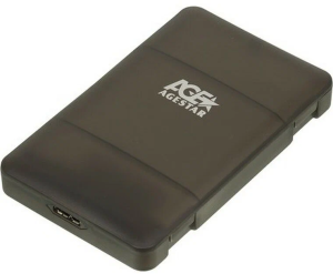 Внешний корпус AgeStar 3UBCP3 SATA пластик черный 2.5"