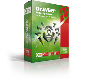 П/о Dr.Web Security Space Pro 2 ПК/1 год Base Box (BHW-B-12M-2-A3)