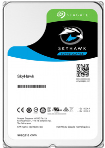 HDD SATA 1Tb SEAGATE ST1000VX005 Video Skyhawk (5900rpm) 64Mb