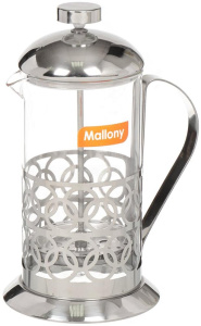Чайник заварочный MALLONY OLIMPIA, нерж., 600 мл. (T046-600ML) (950137)