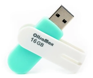 Карта USB2.0 16 GB OLTRAMAX OM-16GB-220 св.зеленый