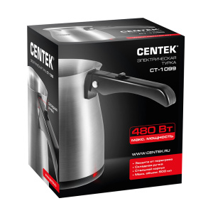 Кофеварка CENTEK  CT-1099 SS турка