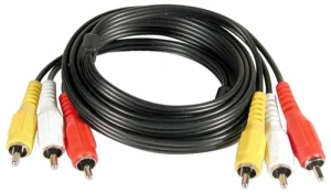 Кабель 3 RCA - 3 RCA 1.5 м GEPLINK AT1003