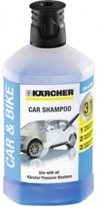 Шампунь д/авто б/м KARCHER 3 в 1 (1л) (6.295-750.0)