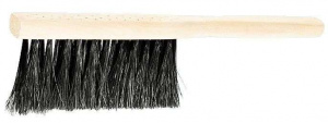 Щетка-сметка СИБРТЕХ 3-рядная, 320 мм, деревянная ручка (84632)