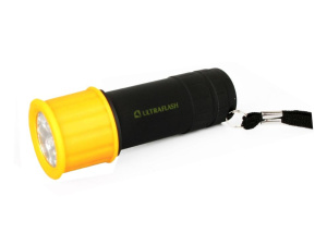 Фонарь Ultraflash LED15001-B желтый/черный