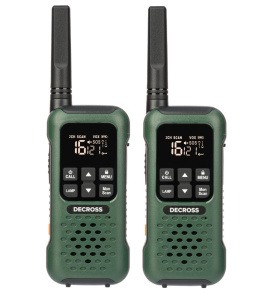 Радиостанция DECROSS DC93 Twin темно-зеленый
