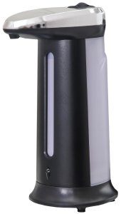 Диспенсер для мыла сенсорный SIMALAND,черный, 400мл (3956499)