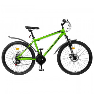 Велосипед PROGRESS 26" ADVANCE DISC (21ск. рост 19", хард) зеленый