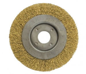Щетка FIT колесо желтая 180 мм (39067)