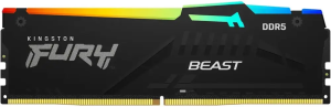 Память DDR5 16384Mb 4800MHz Kingston Fury Beast RGB 6000MHz (KF560C40BBA-16)