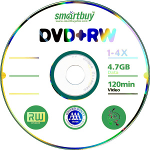 DVD-RW SMARTBUY 4.7Gb/4x без упаковки (SB000064)