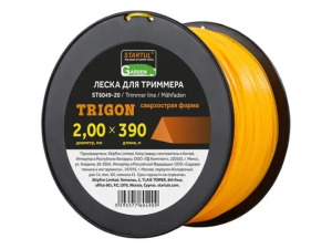 Леска STARTUL GARDEN ф 2.0 мм х 390 м (треугл сеч.) (ST6049-20)