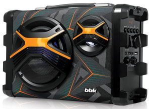 Акустика портативная BBK BTA607 Черный/оранжевый