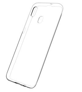 Бампер Samsung Galaxy A30 (A305) ZIBELINO прозрачный