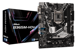 М/П SOC-1151v2 Asrock B365M-HDV 2xDDR4 mATX AC`97 8ch(7.1) GbLAN+VGA+DVI+HD