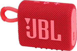 Акустика портативная JBL GO 3 красная