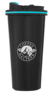 Термокружка МАСТЕР К "Coffee"  0.5л, сохраняет тепло 8ч, цв. черный (5349919)