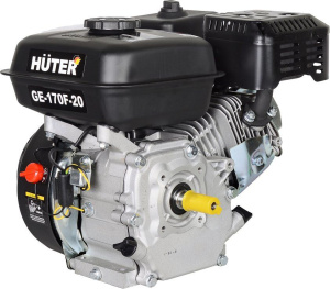 Двигатель бензиновый 4Т HUTER GE-170 F-20 (7 л.с, D-20) (*13)