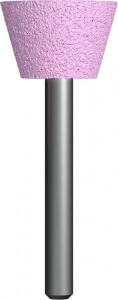 Шарошка абразивная ПРАКТИКА по металлу, трапециевид. 25х16х6 мм (641-213)