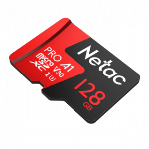 Карта micro-SD 128 GB NETAC NT02P500PRO-128G-R