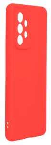 Бампер Samsung A53 (A536) ZIBELINO Soft Matte красный защита камеры