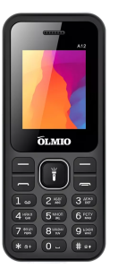 Сотовый телефон Olmio A12 черно-синий