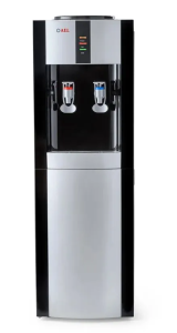 Кулер для воды AEL LС-AEL-47B BLACK/SILVER с холодильником