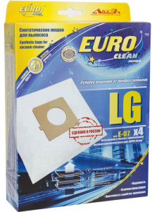 Пылесборник EURO Clean E-07 4 шт. LG TB-33
