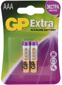 Батарейка GP LR03 Extra 2шт