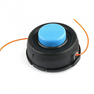 Головка триммерная ХОПЕР Синяя кнопка,мал., M10*1.25 ( hu201)