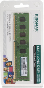 Память DDR3 4096Mb 1600MHz Kingmax KM-LD3-1600-4GS RTL PC3-12800 DIMM 240-pin