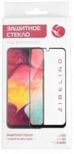 Защитное стекло Huawei Y7 2019 5D Zibelino черный