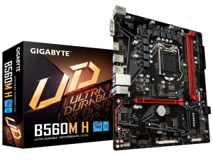 М/П SOC-1200 Gigabyte B560M H 2xDDR4 mATX AC`97 8ch(7.1) GbLAN+VGA+HDMI