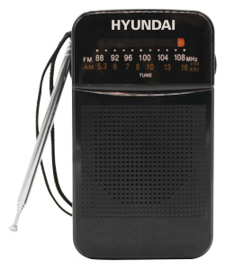 Радиоприемник HYUNDAI H-PSR110 черный