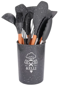 Набор кухонных принадлежностей KELLI KL-01123 Серый