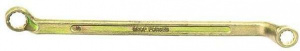 Ключ гаечный СИБРТЕХ накидной  8х10мм, желтый цинк (14614)