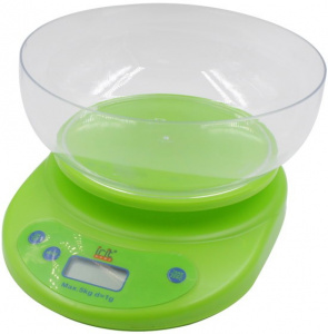 Весы кухонные электронные IRIT IR-7119 (зеленые)