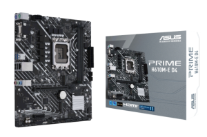 М/П SOC-1700 Asus PRIME H610M-E D4 2xDDR4 mATX AC`97 8ch(7.1) GbLAN+VGA+HDM