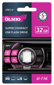 Карта USB2.0 32 GB OLMIO U-116