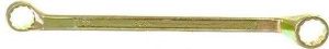Ключ гаечный СИБРТЕХ накидной 20х22мм, желтый цинк (14630)