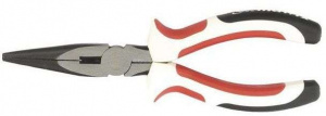 Длинногубцы MATRIX Premium 160 мм прямые трехкомпонентные рукоятки (17185)