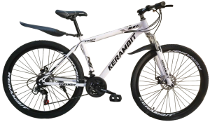 Велосипед KERAMBIT 29" XTR-550 (21ск., хард) белый