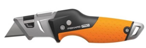 Нож FISKARS CarbonMax складной 160мм. (1027224)