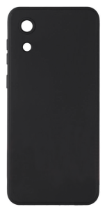 Бампер Samsung A03 Core (A032) ZIBELINO Soft Matte с микрофиброй черный