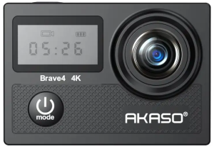 Экшн-камера AKASO BRAVE 4. Цвет: черный.
