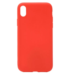 Бампер Apple IPhone XR ZIBELINO Soft Case красный