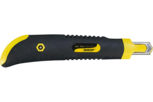 Нож ЭНКОР технический 9 мм пластиковый корпус (9661)