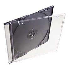 CD/DVD-box slim CLEAR 8 см